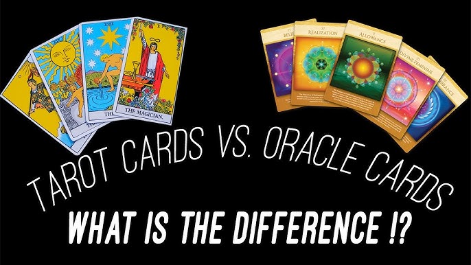 global gødning fejre What's the difference between Tarot and Oracle decks? - YouTube