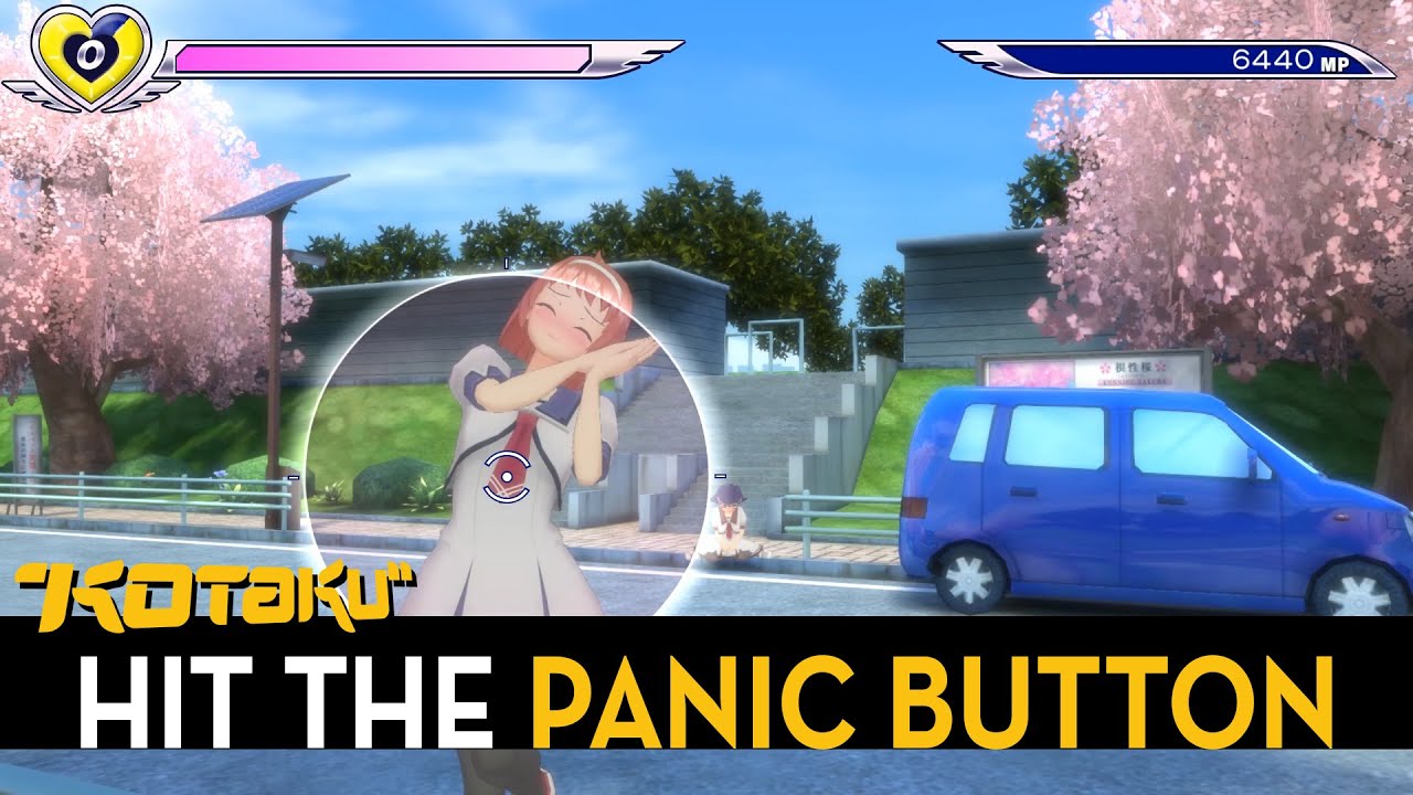 Gal*Gun's "Mom Walked In" Panic Button Saves Face - YouTube