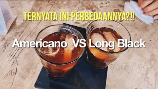 TUTORIAL CARA MEMBUAT AMERICANO DAN LONG BLACK ICE