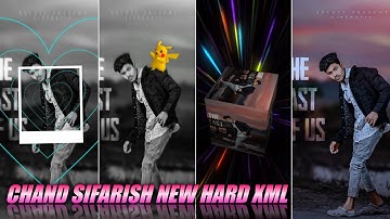 CHAND SIFARISH SONG || HARD XML FILE || VIDEO BY TUHIN CREATION 🔖