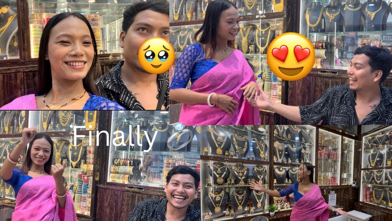  ￼ Finally ￼Sakwla ni reaction nok mankha 💍 ❤️//￼ Adi Radha jewellery