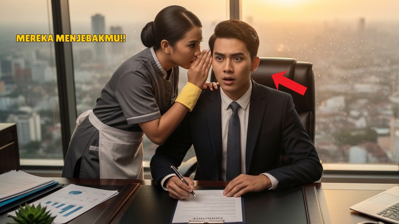 CEO Hampir Tanda Tangan Kontrak Triliunan… Bisikan Petugas Kebersihan Ini Menghentikan Semuanya!