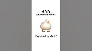 ADD (explained by ducks)