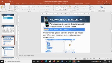 Video Semana 4  Reconociendo Scratch 3 0