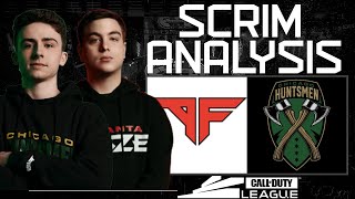 Intense HUNTSMEN vs FAZE Battle From ENVOYs UZI POV! Chicago Huntsmen vs Atlanta FaZe Scrim Analysis