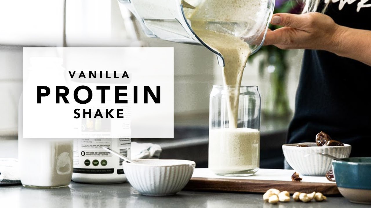 Vanilla Protein Shake | Vegan Friendly - YouTube