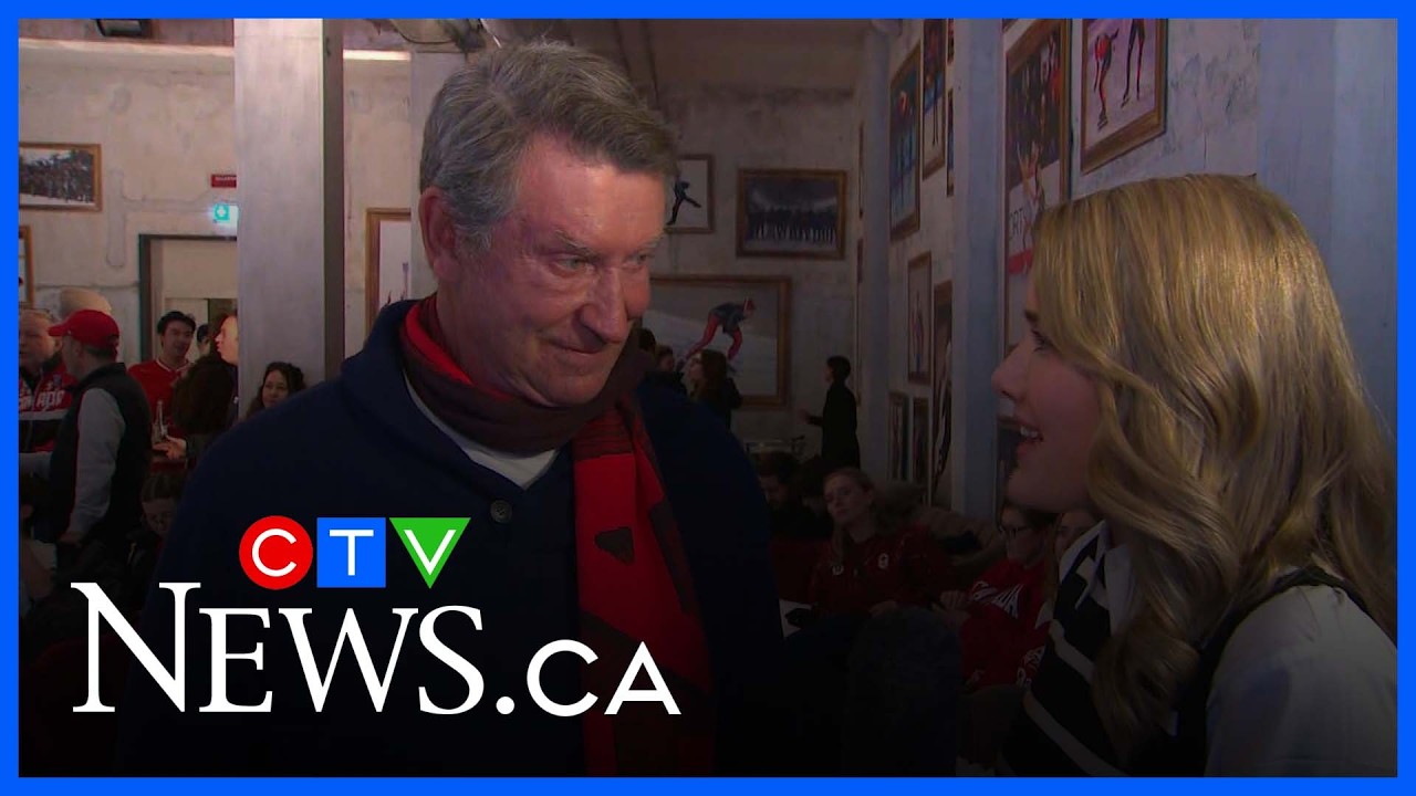 CTV News in Milano Cortina: Wayne Gretzky talks women hockey: ‘These girls deserve a lot of credit’
