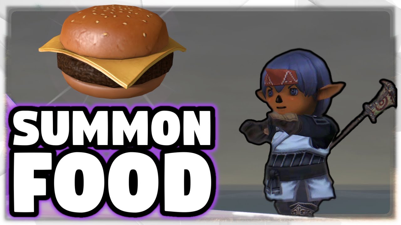 FFXI Theory Crafting! What if Summoner's Summoned...Food? YouTube