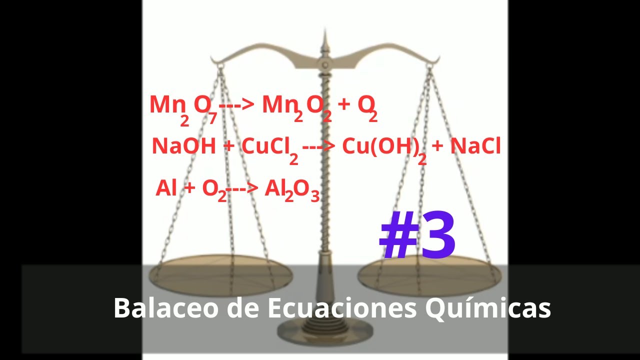 ¿Cómo Balancear un Ecuación Química por el Método del Tanteo Paso Paso ...