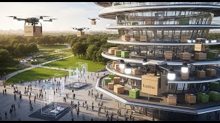 Creating AI Fashion Mega-City Eco Green-Fashion Quarter AI Fashion Metropolis