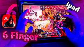 Apex legends mobile 6 finger gameplay | ipad pro m1 MAX GRAPHICS