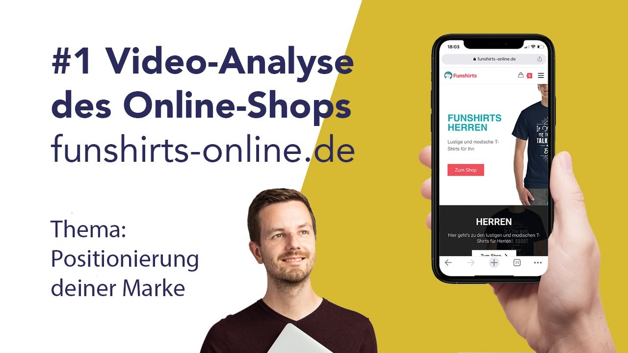 Update Online-Shop Video-Analyse #1: funshirts-online.de