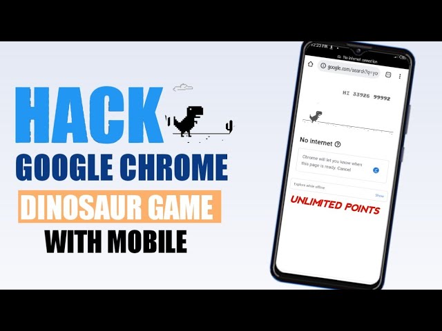 How to Hack Google Dinosaur Game in Chrome