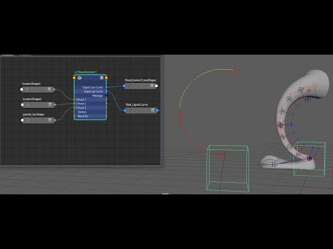Three Point Arc  for Maya | tvThreePointArc  || C++ Maya plugin