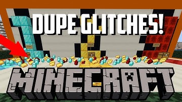 Minecraft Bedrock Duplication glitches 1.14 | *New working top 3*