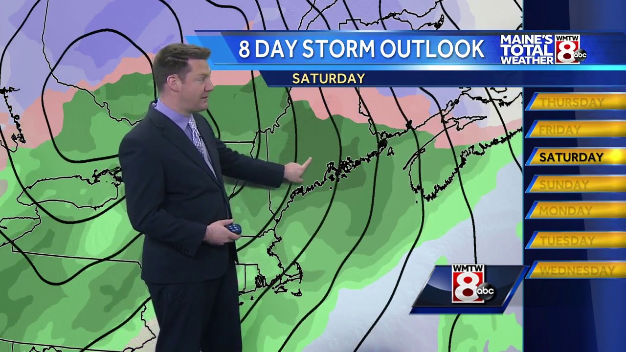 Warmer today but some snow showers - YouTube