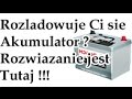 Pobor pradu na postoju? Rozladowujacy sie akumulator?