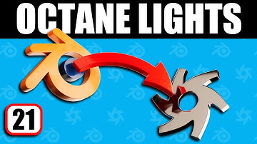 FREE Octane Blender 101 Guide Spotlight & IES Lights