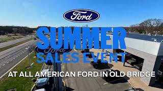 Ford Summer Sales Event - All American Ford in Old Bridge