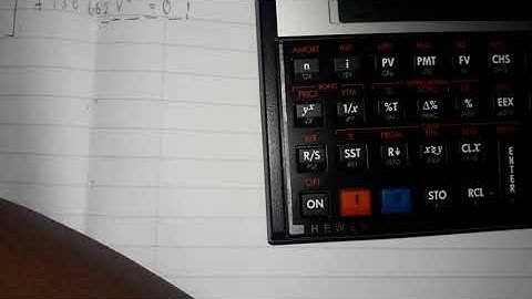 HP12C... yield/IRR missing cashflows