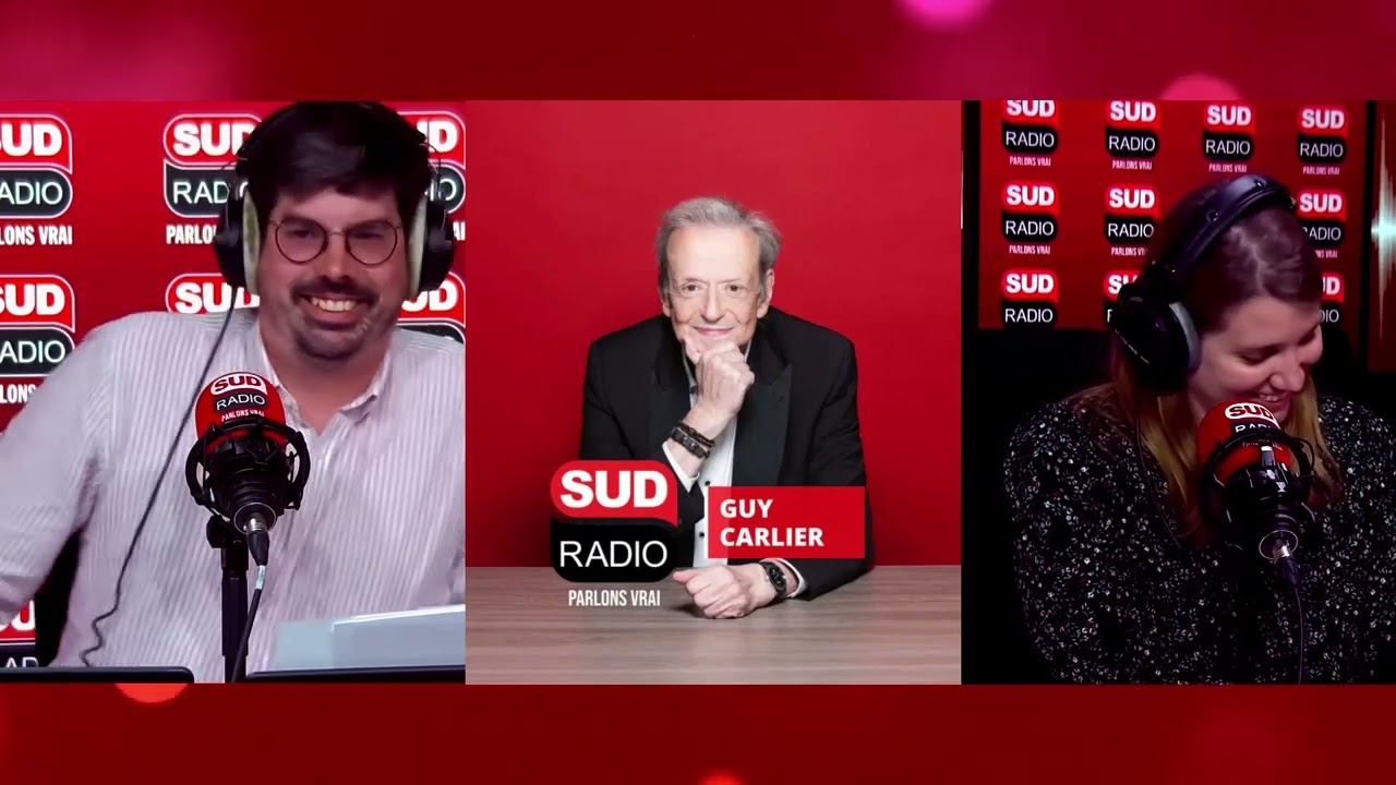 Guy Carlier : "Léa Salamé et Raphaël Glucksman... On est loin d'Albert Camus et Maria Casarès"