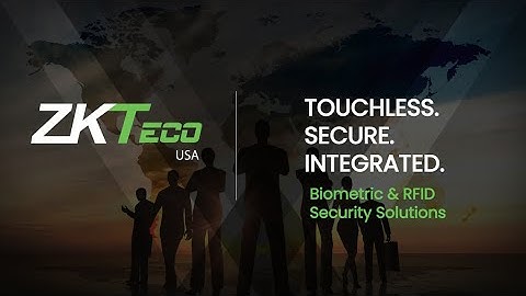 IPS Webinar: Touchless Security Technology with ZKTeco