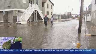 Flooding Causes Problems Along The Jersey Shore