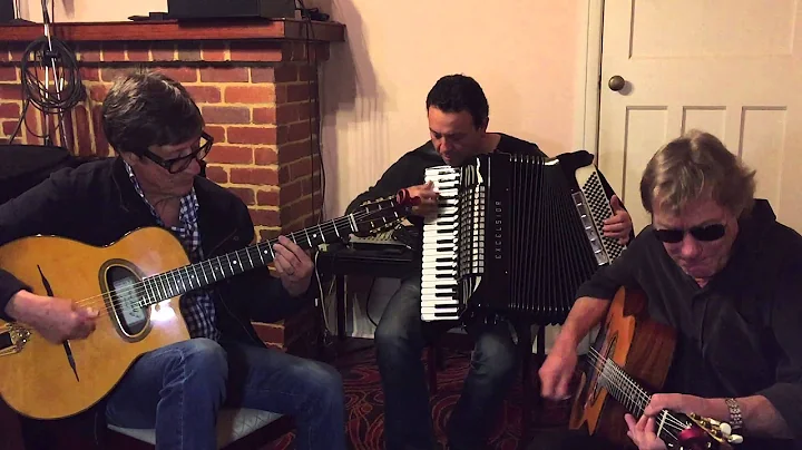 Hank Marvin Gypsy Trio 'Caravan' - Gypsy Jazz Guitar Secrets Magazine