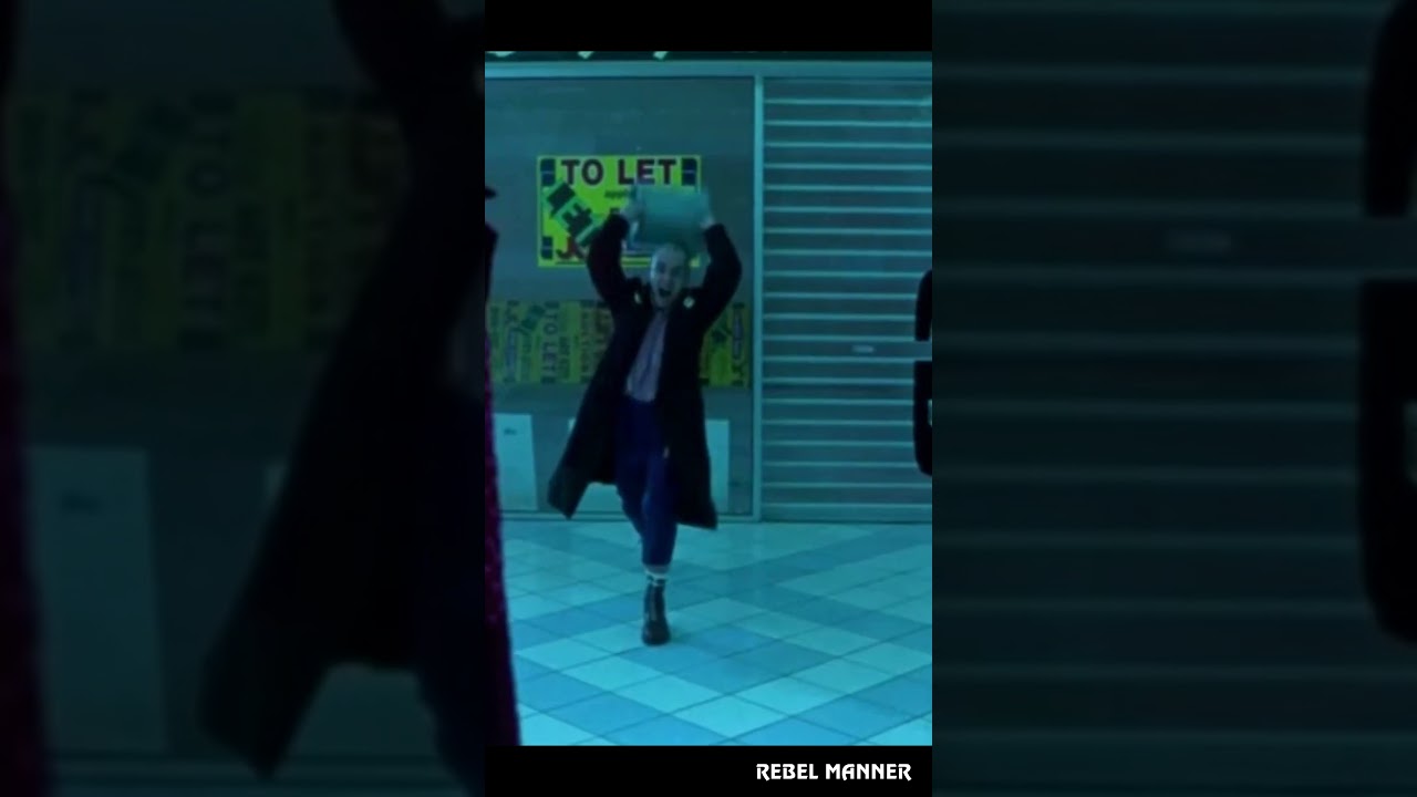 Pulling on the boots (Romper Stomper)