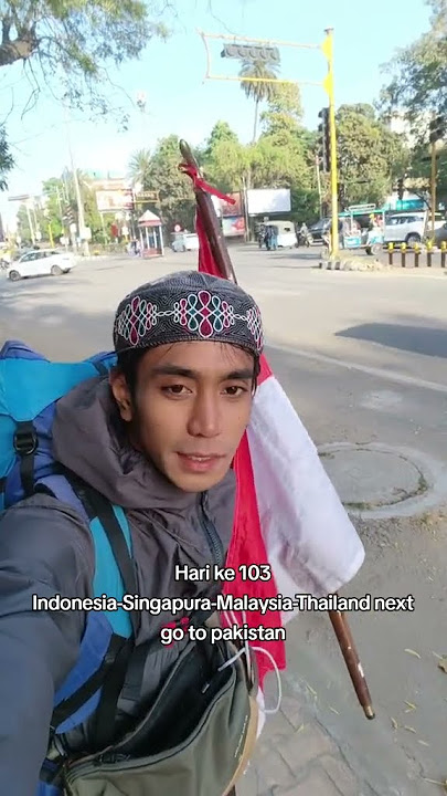 HENDY WALKING FROM INDONESIA TO MECCA #indonesia #walking #mecca #india
