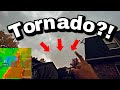 SCARY Tornado Warning Comes Out Of NOWHERE!