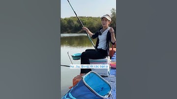 gái xinh bán cá dạo ngoài chợ thu tiền song mới đi câu và cái kết   #fishing #cauca#short