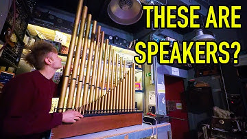 BELIEVE IT OR NOT, But These Are Speakers - CONN Pipe Speakers.