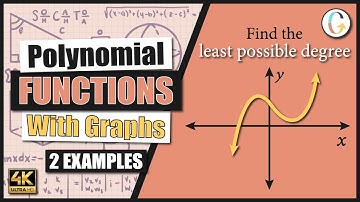 How to find the smallest degree of a polynomial from a graph