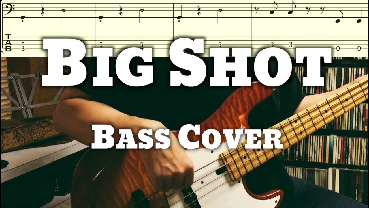 Billy Joel - Big Shot (Bass Cover) TABS