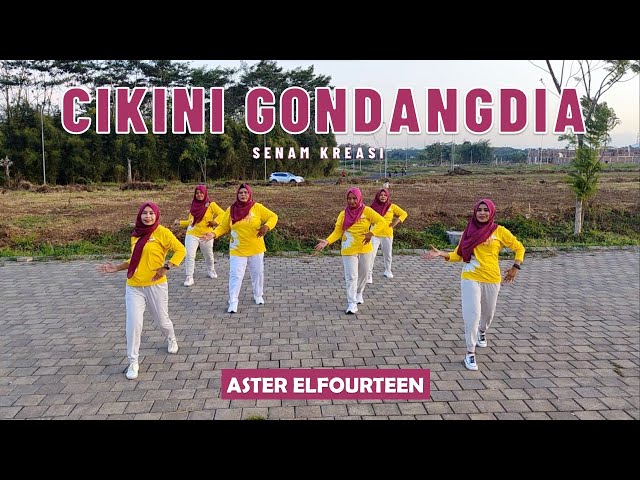 SENAM CIKINI GONDANGDIA | Aster Elfourteen | Choreo by Ery Lukman class=