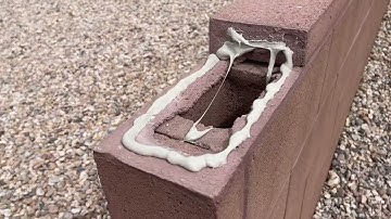 How to fix a block wall that has come apart