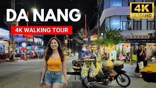 Da Nang  Vietnam Night Vibes Walking Tour 4k  Summer 2025