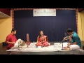 Raksha rao singing at shree veda nayaki shree venkata krishna temple phoenix oct 2016