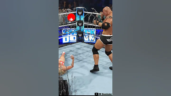 💥Goldberg vs Alexa Bliss💥Part 4 #goldberg #alexabliss #wwe #wwe2k24 #shorts #viral #smackdown