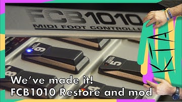Restoring and modding a Behringer FCB1010 - Pt. 2