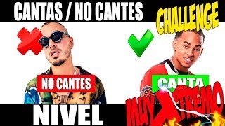 CANTAS NO CANTES NIVEL MUY EXTREMO || MUSICA URBANA 🔥🎤😃