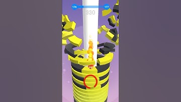 Stack ball level 176 #shorts #gaming
