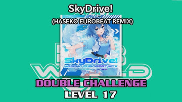 【DDR WORLD】 SkyDrive! (HASEKO EUROBEAT REMIX) 【DP CHALLENGE / 17】