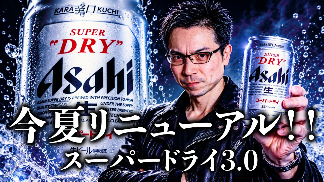 Breaking News] Asahi Super Dry gets another renewal! 