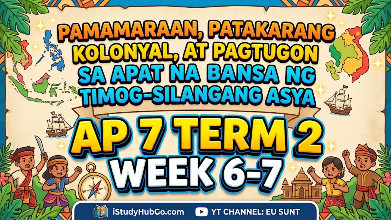 AP 7 Term 2 Week 6-7 Part 1 | Pamamaraan, Patakarang Kolonyal, at Pagtugon sa Apat na Bansa