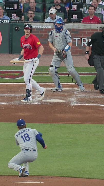 Yoshinobu Yamamoto snatches the 106 MPH comebacker  😳