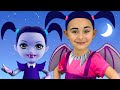 Sasha and New Vampirina plays Hide and Seek and opens favorite toys