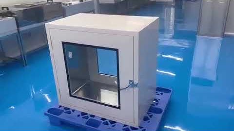 Mechanical Interlocking Static Pass Box #passbox #transferwindow #interlockpassbox #cleanroom