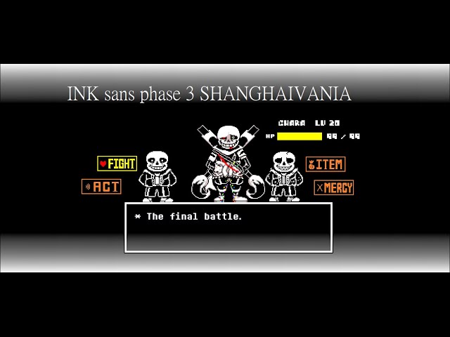Stream SHANGHAIVANIA (Ink Sans Phase 3 Theme) REMIX by J130N